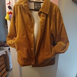 Courdoroy sherpa lined jacket